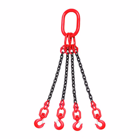 Multi Legs G80 Lifting Chain Rigging with Different Hooks