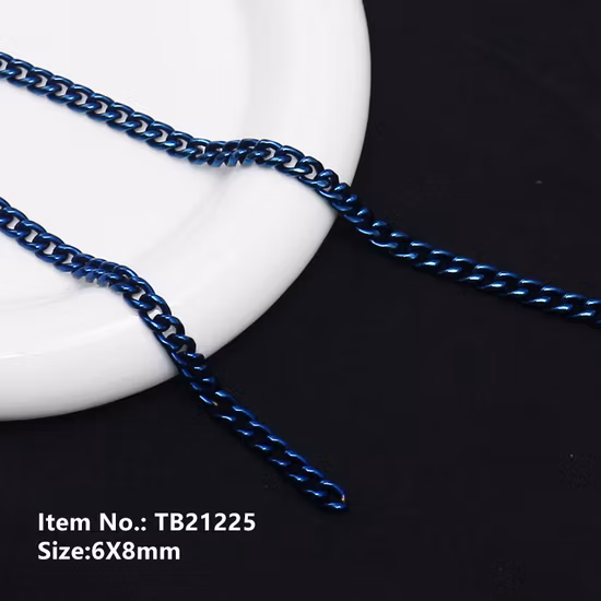 Vergoldeter, wasserdichter Edelstahl-Schmuck, einzelne Perlen-Taillen-Körperkette
