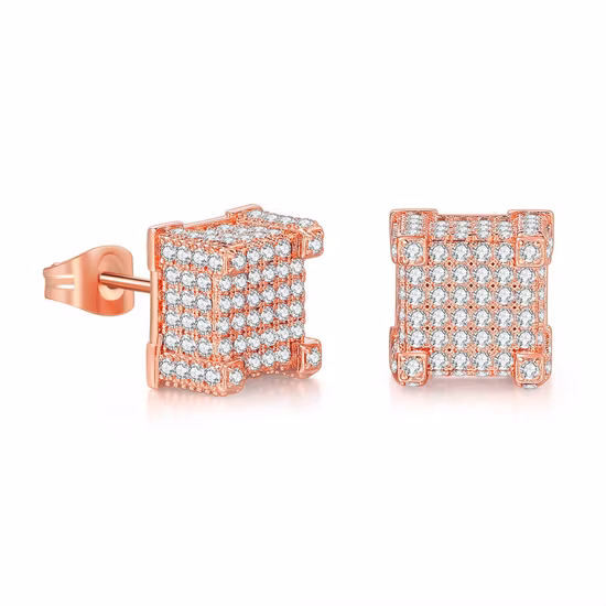 Neuer Schmuck Hiphop 925 Silber zwei